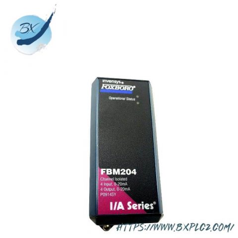 Foxboro FBM204 Interface Module: Reliable Communication in Industrial Automation