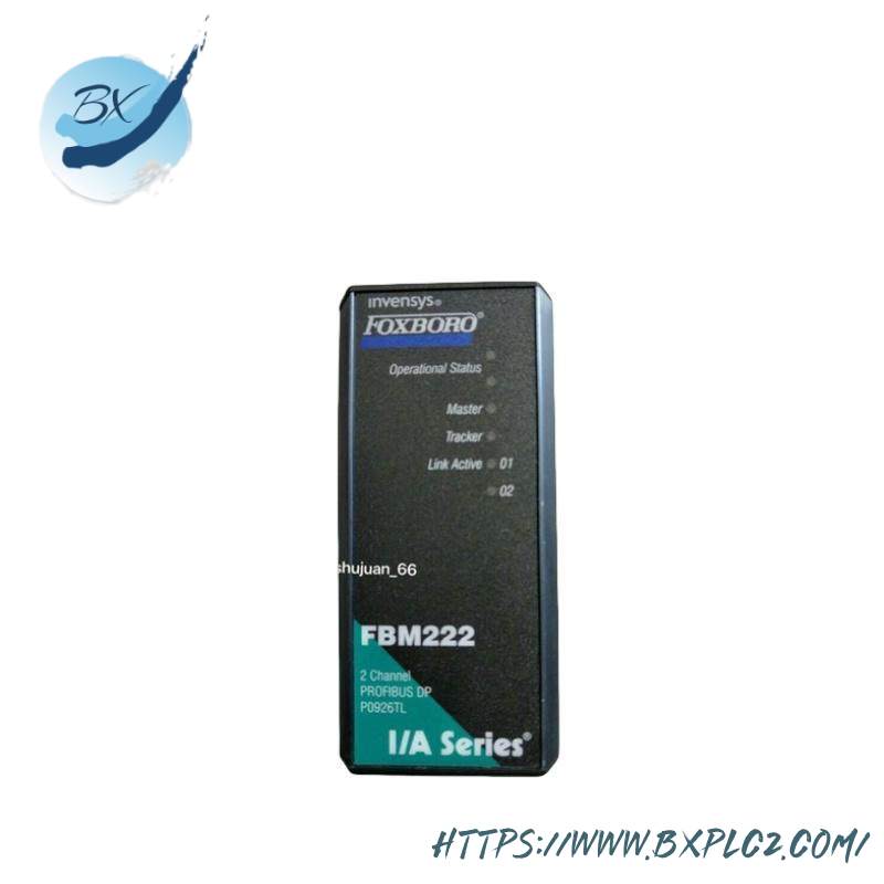foxboro_fbm222.jpg FOXBORO FBM222 Industrial Control Module