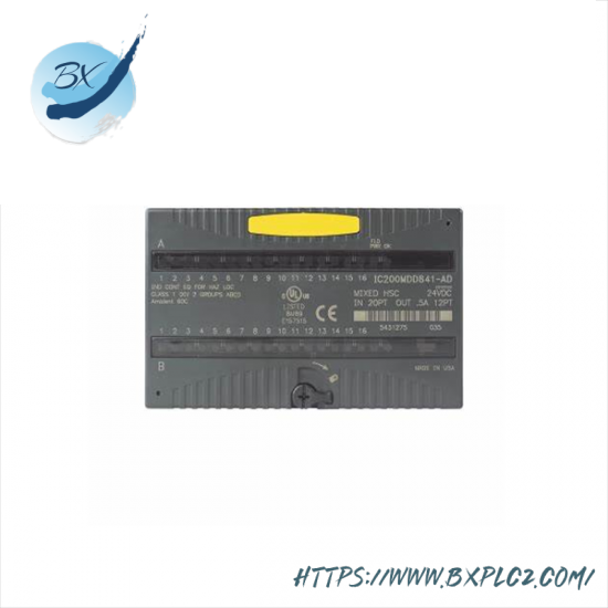 ge_fanuc_ic200mdd841_mixed_module.png GE FANUC IC200MDD841 Mixed Module - Integrated Control Solution