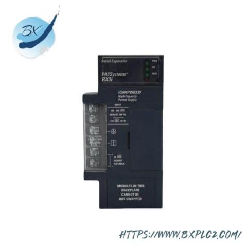 GE FANUC RX3i PacSystems IC694PWR330 Extended Power Supply