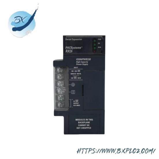 ge_fanuc_ic694pwr330_power_supply.jpg GE FANUC RX3i PacSystems IC694PWR330 Extended Power Supply