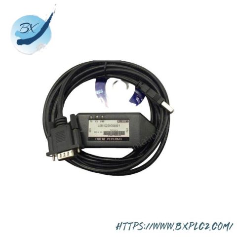 GE IC200CBL001: Professional Communications Programming Serial Cable, Optimized for Industrial Control Applications