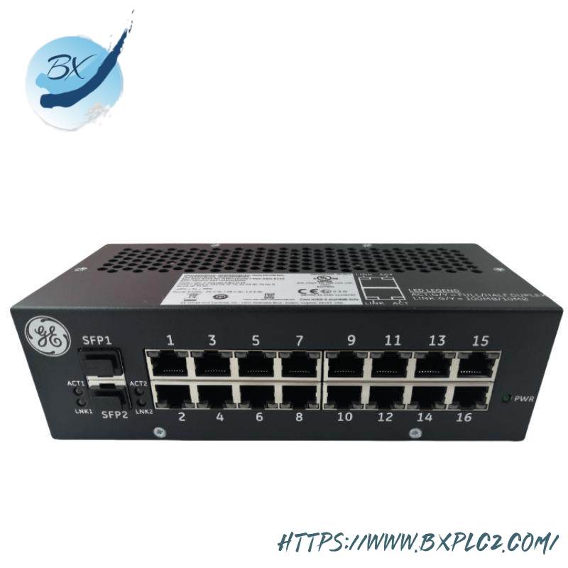 is420eswbh1a_ge_ethernet_switch.jpg GE IS420ESWBH1A: Industrial Ethernet Switch for Mark VIe Series