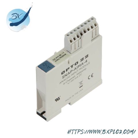 Opto22 SNAP-AIMA-4 Analog Current Input Module: Advanced Current Input for Industrial Control Systems