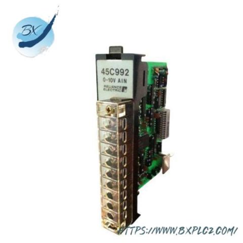 RELIANCE Industrial Grade Programmable Logic Controller - 45C992, 220V AC, Precision Control Module