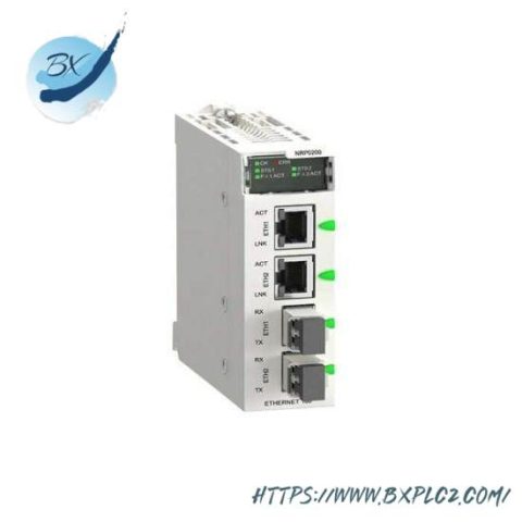 Schneider Electric BMXNRP0200 Fiber Optic Converter Module for PLCs