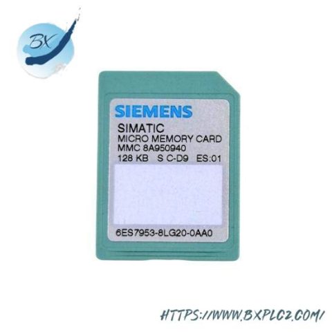 Siemens 6ES7 953-8LG20-0AA0 Micro Memory Card for Industrial Control Systems