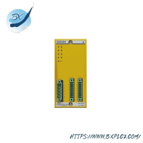 BACHMANN SDO204 Safety Digital Output Module, Up to 32 Channels for Enhanced Industrial Automation