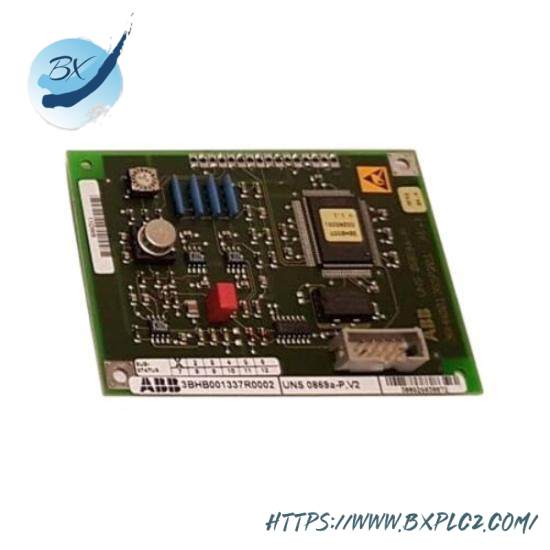 abb_3bhb001337r0002_uns_0869a-p_v2_printed_circuit_board.jpg ABB 3bhb001337r0002 UNs 0869A-P V2 Printed Circuit Board: Industrial Control Module for Precision Applications