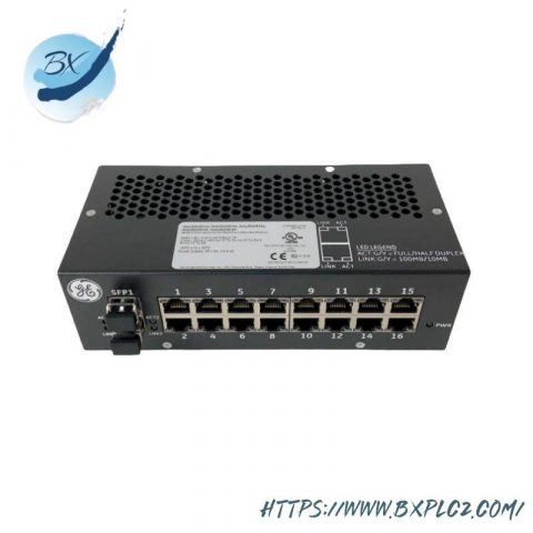GE IS420ESWBH2A Industrial Ethernet Switch, Part of Mark VIe Series