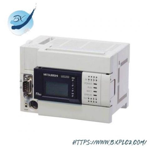 Mitsubishi FX3U-48MT Programmable Logic Controller, 24 Input & 24 Output Transistor, Sink, 100-240 VAC Power Supply