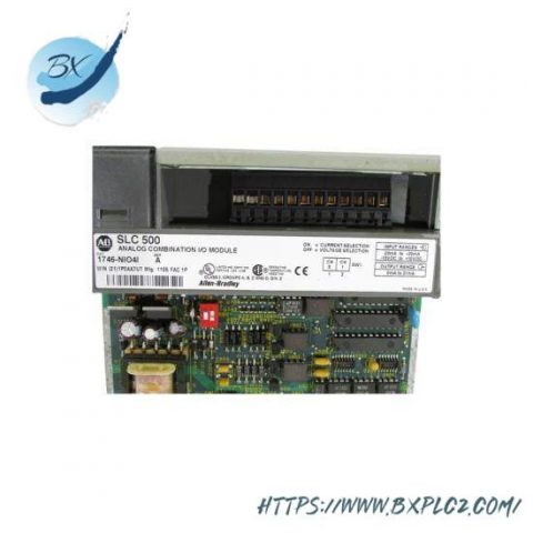 Allen-Bradley SLC500 1746-NIO4I Analog Combination Module