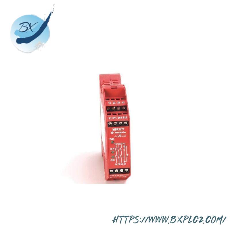 ab_440r-n23126_safety_relay_msr127t_minotaur.jpg AB 440R-N23126 Safety Relay - MSR127T Minotaur, High-Performance Safety Module