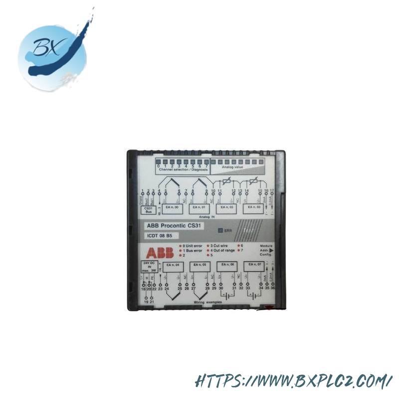 abb_cs31_icdt08b5_gjr5251600r0101_anolog_input_module.jpg ABB CS31 ICDT08B5 GJR5251600R0101 Analog Input Module
