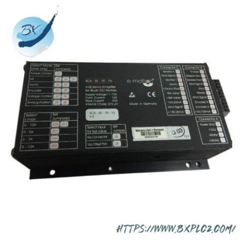 E-motion SCA-SS-70-10 Servodrive - High-Power Drive for Industrial Applications