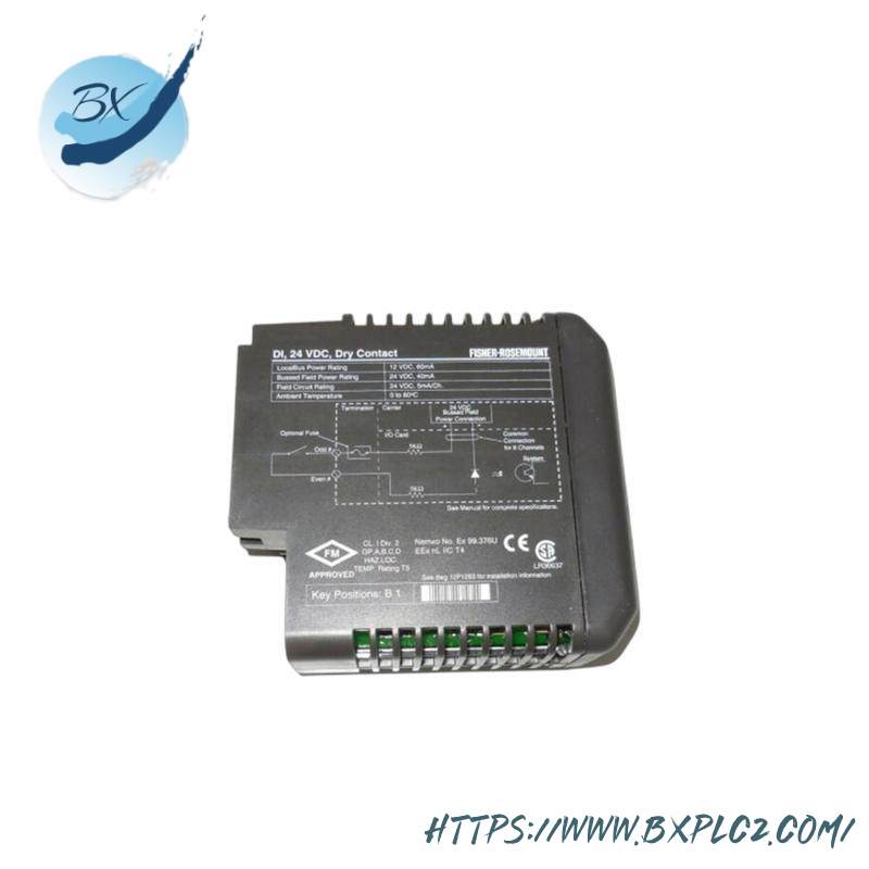 emerson_kj3001x1-bb1_12p0550x132_ve4001s2t2_contact_card.jpg Emerson KJ3001X1-BB1 12P0550X132 VE4001S2T2 Contact Card - Industrial Automation Module