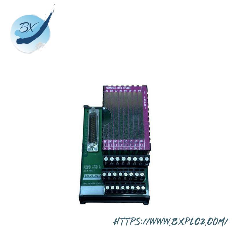 p0916aeoc_foxboro_terminal_card.jpg FOXBORO 83S-A03TNA Control Module, Designed for Industrial Automation