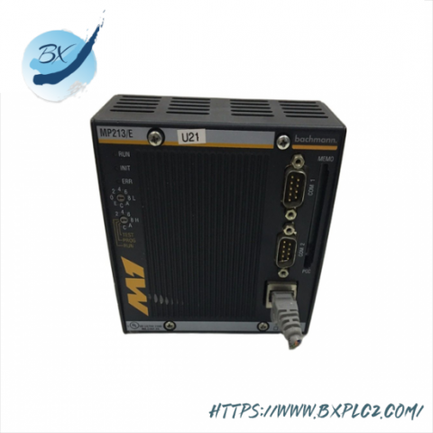 Bachmann MP213/E CPU Module - Advanced Control Solutions