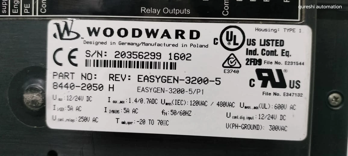 WOODWARD 8440-2050 High-performance Control Module