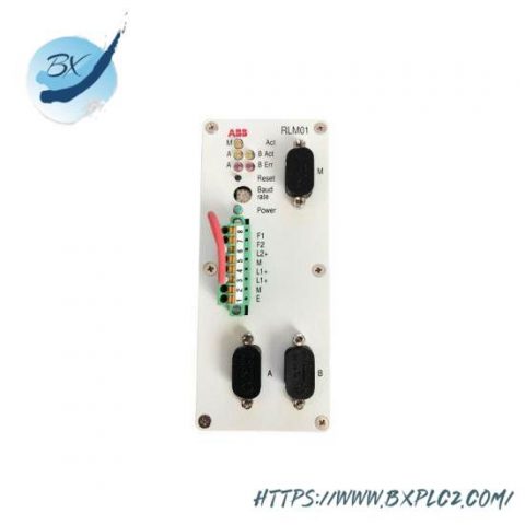 ABB RLM01 Control Module for Enhanced Industrial Automation