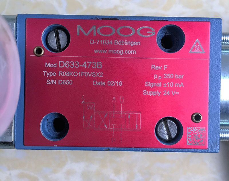 MOOG D633-473B Direct Driven Servo Valve
