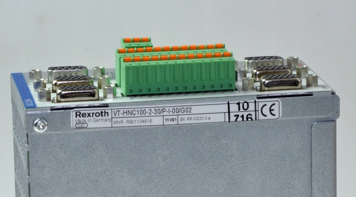 Bosch Rexroth VT-HNC100-2-30/P-I-00/G02 R901134616 Electro-Hydraulic Numerical Control System