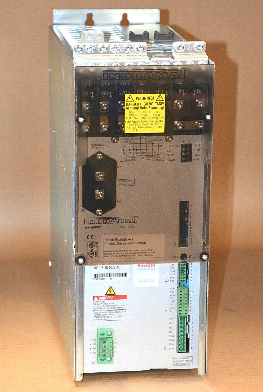 Bosch Rexroth Indramat TVD1.3-15-03 Supply Unit
