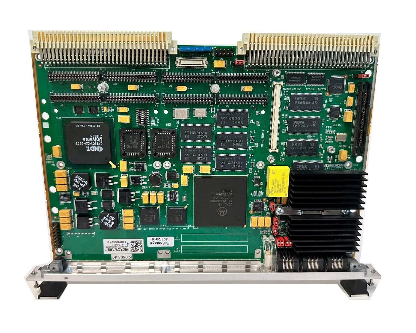 MOTOROLA MVME5110 Mechanical interface 