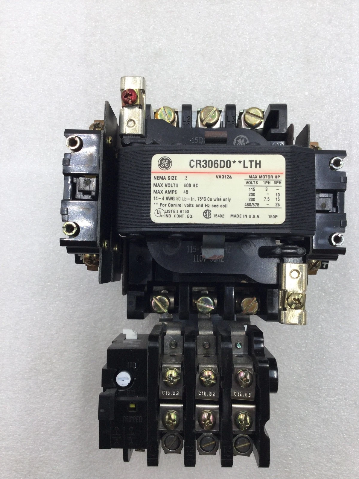 GE CR-306D0-LTH Controller Module