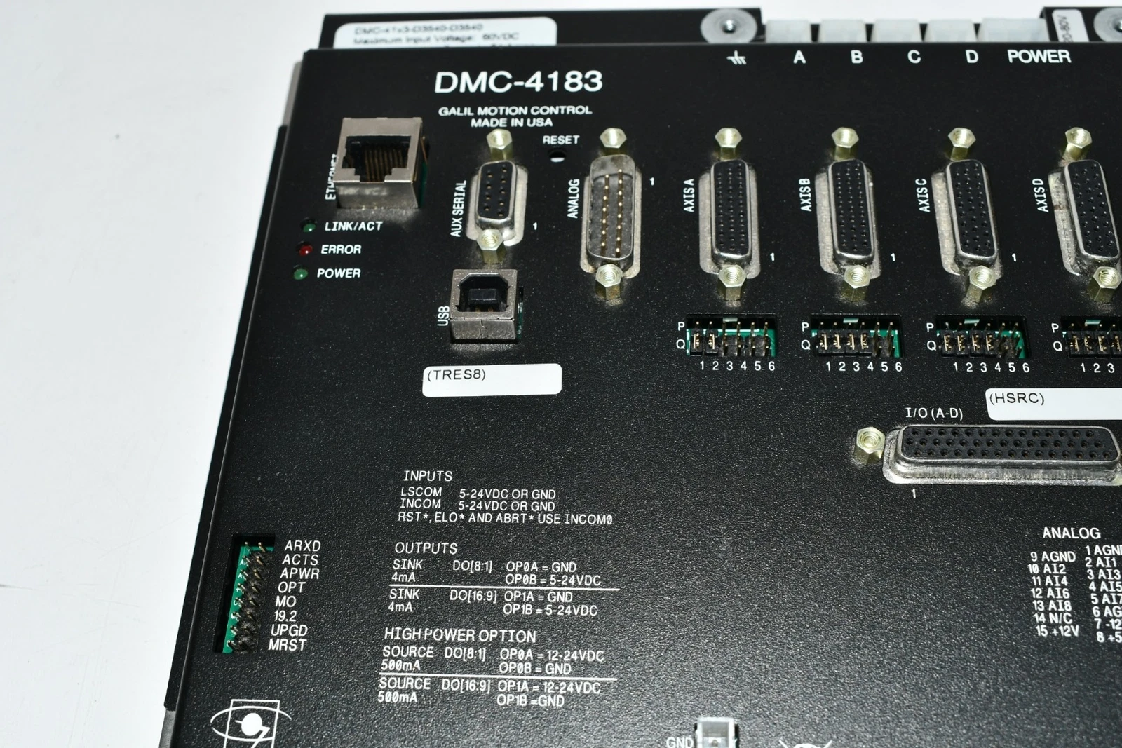 GALIL DMC-4183-BOX8 Motion Controller