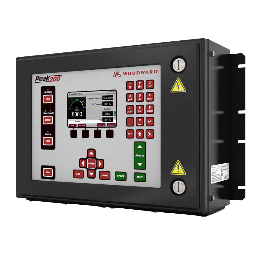 Woodward Peak200 8200-1501 Engine & Generator Control Module
