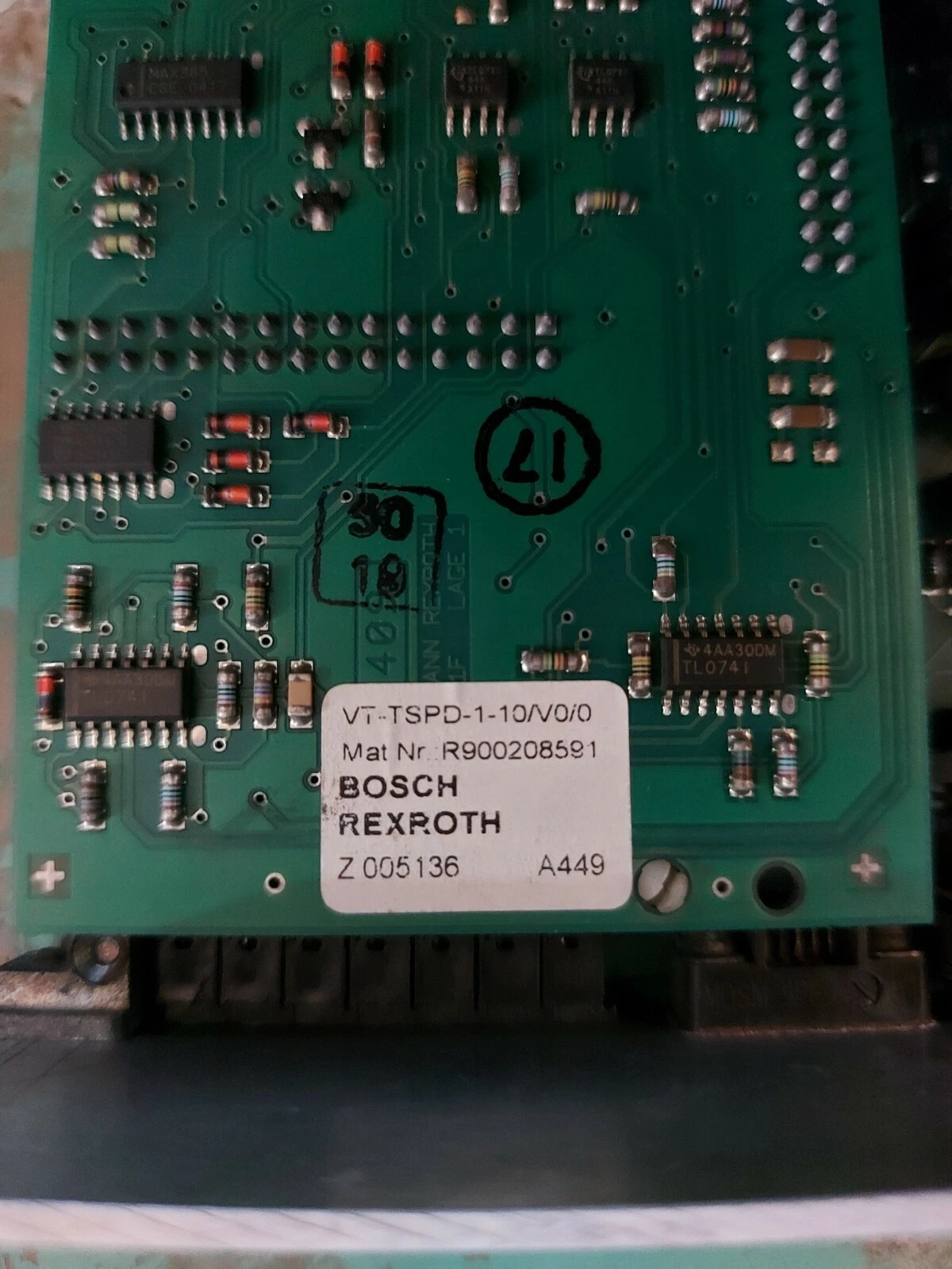 Rexroth VT-TSPD-1-10/V0/0 High-performance electronic control module