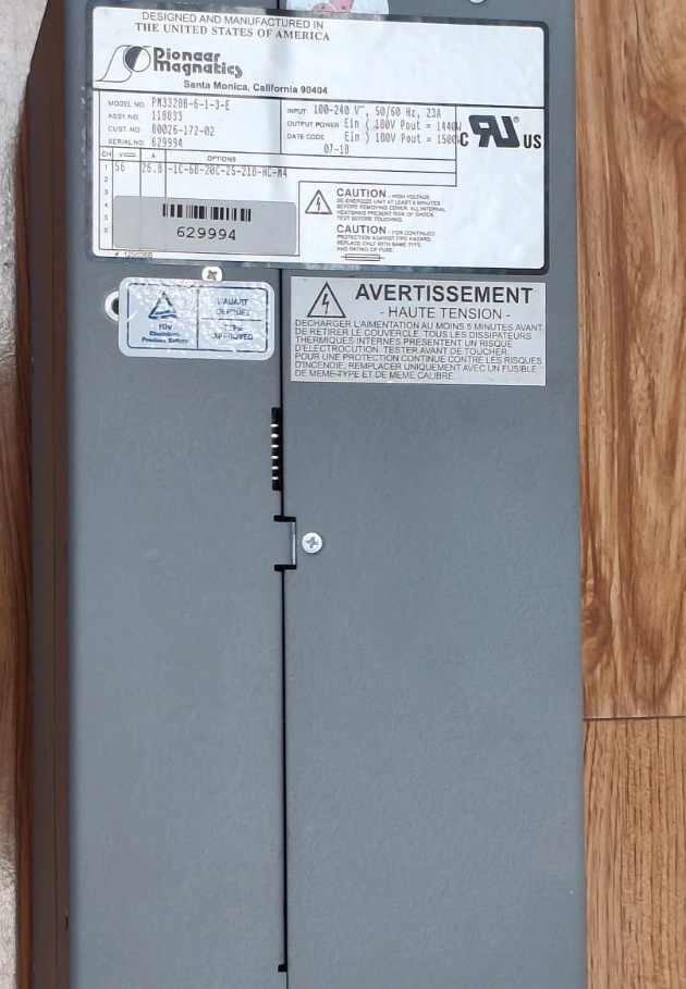 PIONEER MAGNETICS PM3328B-6-1-3-E (80026-524-01)