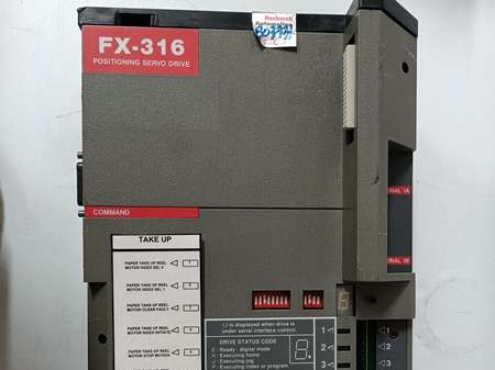 EMERSON FX-316 960132-01 Positioning Servo Drive / Control Module