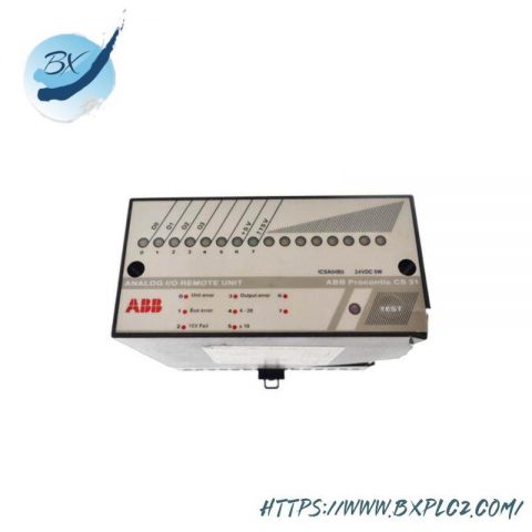 ABB ICSA04B5 ANALOG I/O REMOTE UNIT - Advanced Control Solutions