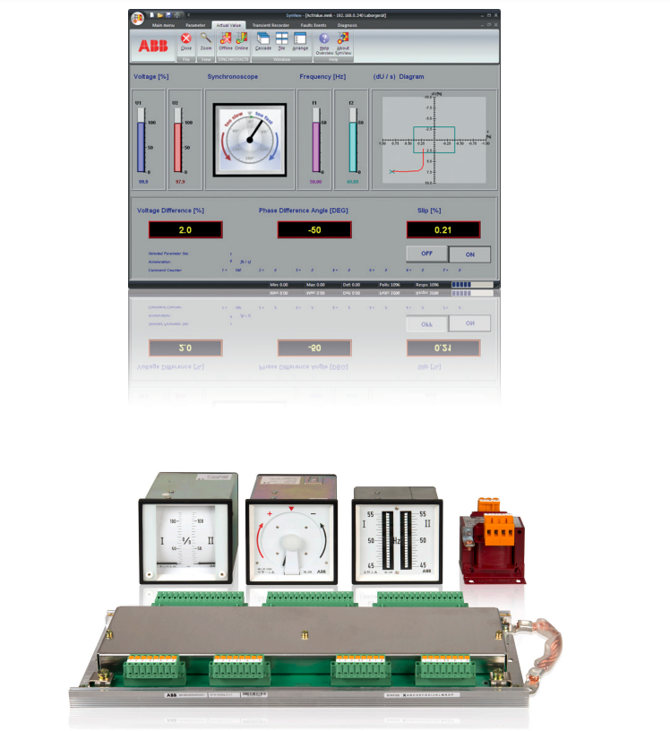 ABB SYNCHROTACT 6302 Industrial Module