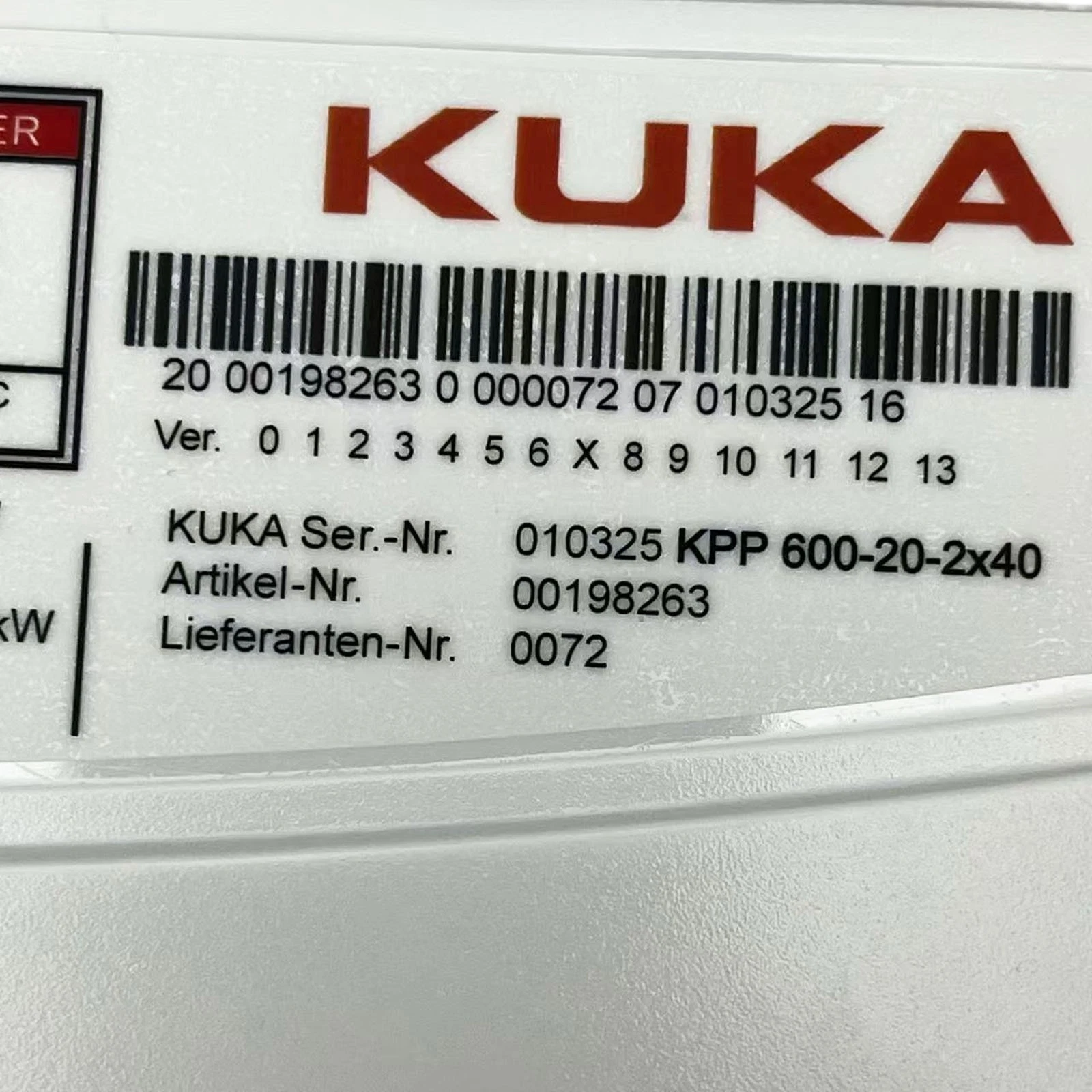 KUKA KPP 600-20 2x40 Power Module