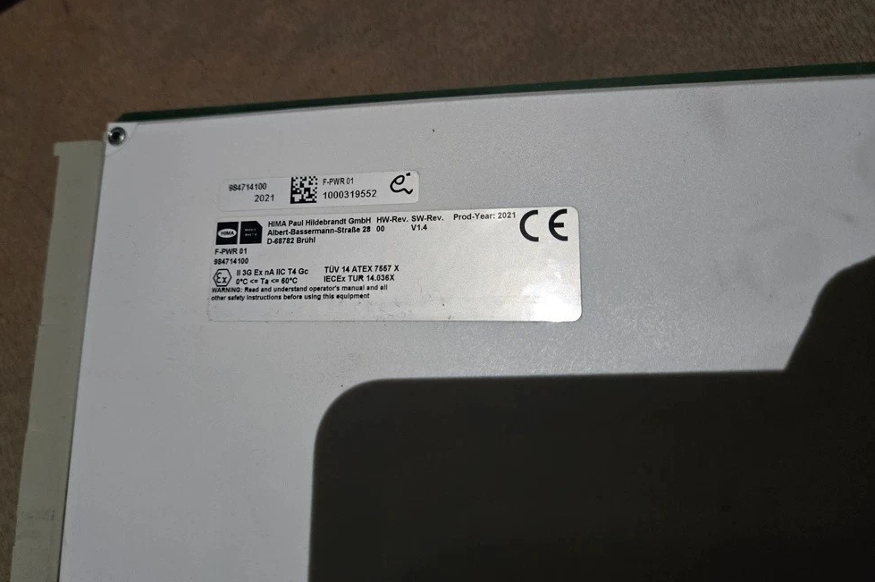 HIMA F-POWER01 Power supply module