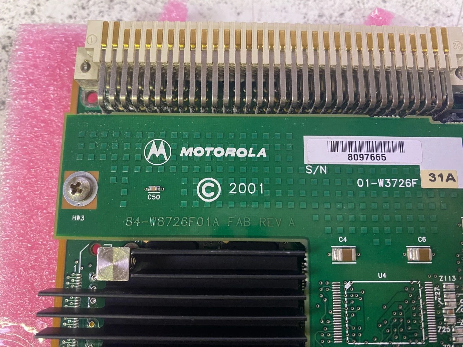 Motorola 84-W8287F01E  Power Interface Assembly Module