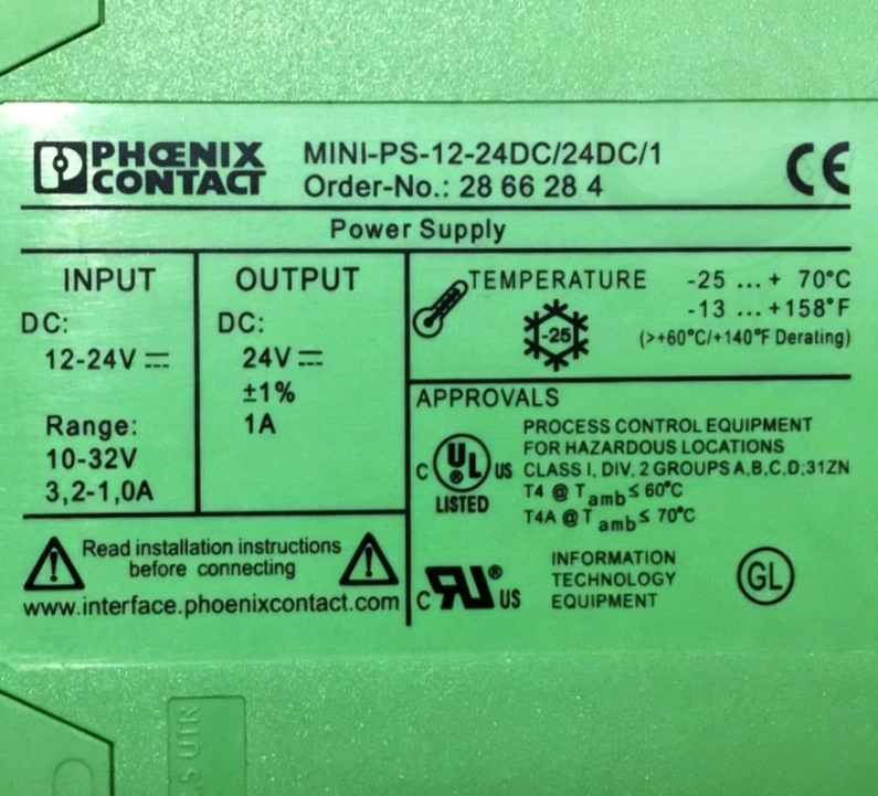 ABB PS-12-24DC/24DC/1 3BHB016295R0001 DC-DC Power Supply Module
