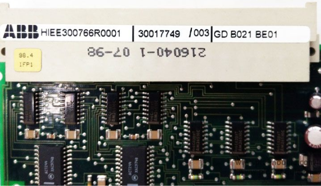 ABB GDB021BE01 HIEE300766R0001 Excitation System Control Board