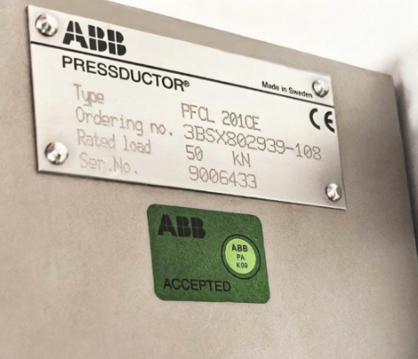 ABB PFCL201CE 50KN 3BSX80239-108 Force Measurement Sensor