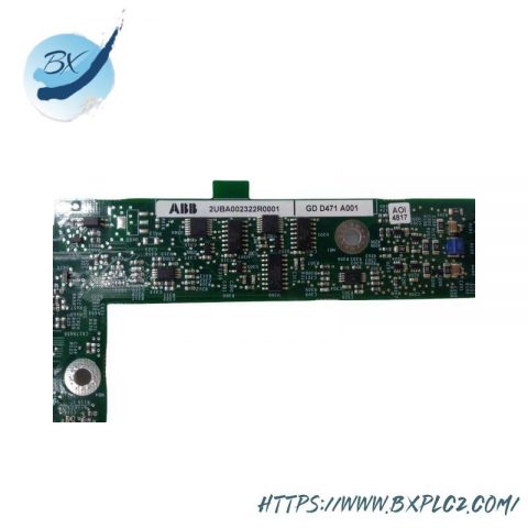 ABB GDD471A001 2UBA002322R0001 Motor Control Module