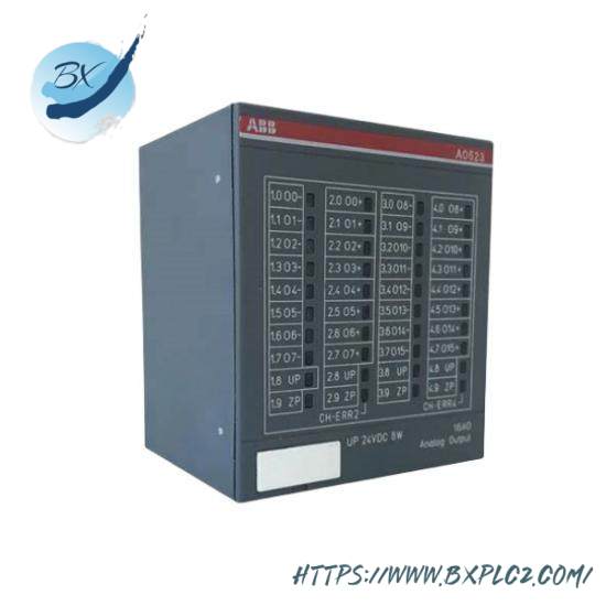 abb_ao523_1sap250200r0001_analog_output_module_2.jpg Krauss Maffei IO 502 PLC I/O Board - Industrial Automation Solution