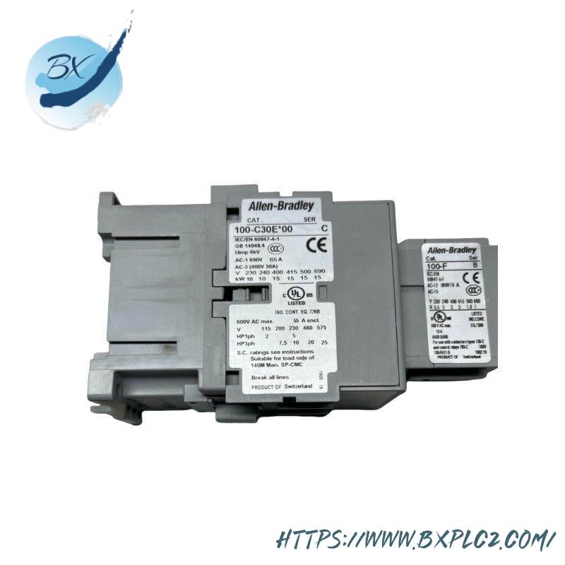 allen_bradley_100-c30e_00_contactor_relay.jpg Allen Bradley 100-C30E*00 CONTACTOR RELAY - Control Solutions for Industrial Applications