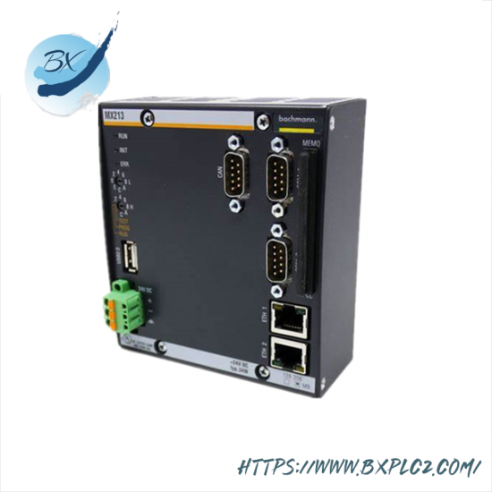 bachmann_mx213_cpu_module.png Bachmann MX213 PLC CPU Module, Advanced Control Solution
