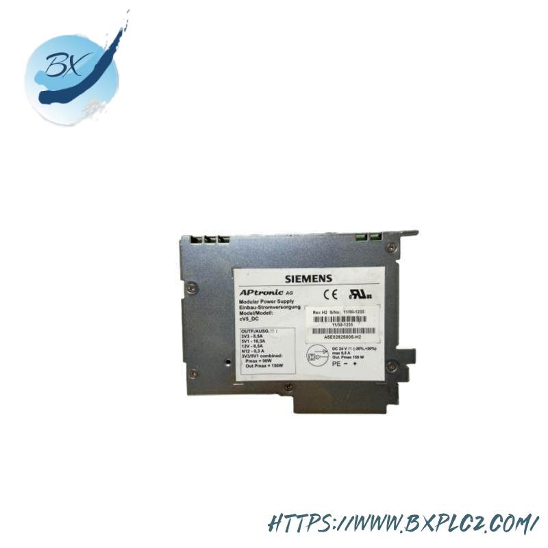 siemens_a5e02625805-h2_power_supply_for_panel_pc.jpg SIEMENS A5E02625805-H2 Panel PC Power Supply, Designed for Industrial Automation