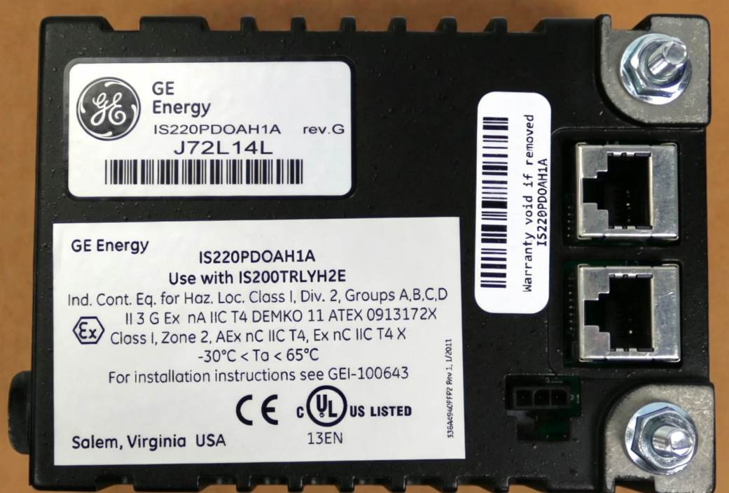 GE IS220PDOAH1A  Digital output module