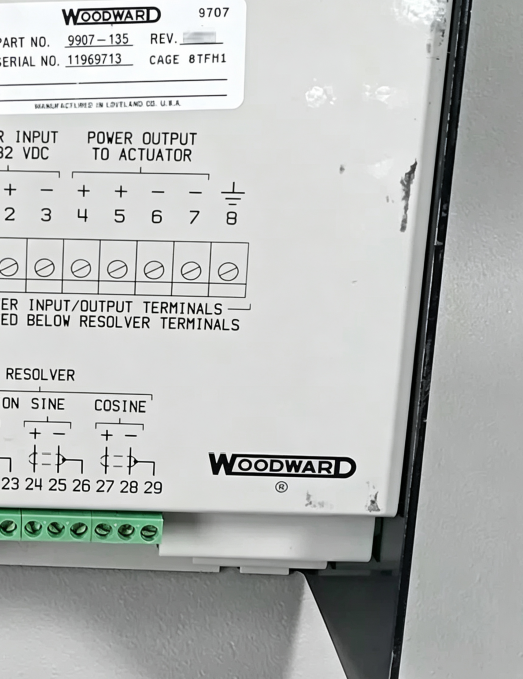 WOODWARD 9907-135 Digital Governor Control Module