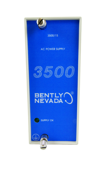 BENTLY NEVADA 3500/15‑A01‑B01‑C01 | Power Supply Module for 3500 Machinery Monitoring System – Reliable Spare for Uninterrupted Protection